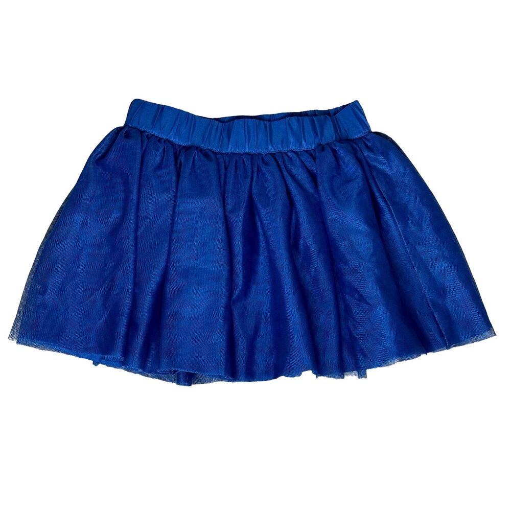 Gymboree Girls Tulle Netting Tutu Skirt Satin Trim 6